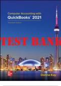 Test Bank For Computer Accounting With QuickBooks 20th Edition Donna Kay