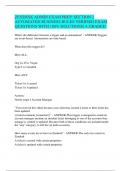 ZENDESK ADMIN EXAM PREP&colon; SECTION 2  AUTOMATED BUSINESS RULES VERIFIED EXAM  QUESTIONS WITH 100&percnt; SOLUTIONS&vert; A GRADED&period;