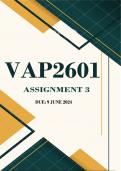 VAP2601 Assignment 3 2024