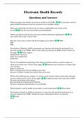 Electronic Health Records