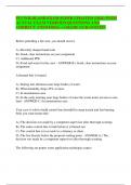 FF1 WILDLAND EXAM SUPER UPDATED &lpar;2024&rpar; WITH  ACTUAL EXAM VERIFIED QUESTIONS AND  CORRECT ANSWERS&vert;A &plus; GRADE GURANTEED&period;