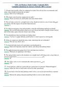 CDL Air Brakes &vert; Study Guide &lpar; Updated 2024 &rpar; Complete Questions & Answers &lpar;Solved&rpar; 100&percnt; Correct