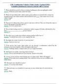 CDL Combination Vehicles &vert; Study Guide &lpar; Updated 2024 &rpar; Complete Questions & Answers &lpar;Solved&rpar; 100&percnt; Correct