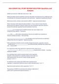 ASA USPAP FULL STUDY REVIEW SOLUTION&Tab; Questions and Answers