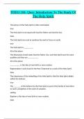 THEO 104- Quiz&colon; Introduction To The Study Of The Holy Spirit