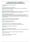 Florida CDL Knowledge Test &lpar; Updated 2024 &rpar; Complete Questions & Answers &lpar;Solved&rpar; 100&percnt; Correct