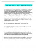 Theo 104 Quiz &num;3 With Complete Solutions
