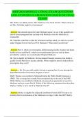 AHIP 2024 MODULE 1 FINAL EXAM QUESTIONS AND ANSWERS ELABORATION BASED ON FINAL EXAM&excl;&excl;