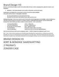 Brand Design H3 (zonder case)
