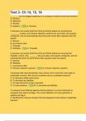 Test 3- Ch 14&comma; 15&comma; 16&period;