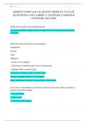 BIOD171 PORTAGE LEARNING MODULE 5 EXAM  QUESTIONS AND CORRECT ANSWERS &lpar;VERIFIED ANSWERS&rpar; 2024-2025