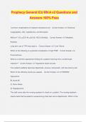 Prophecy General ICU RN A v2 Questions and Answers 100&percnt; Pass