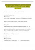 Apple Device Support Certification&lowbar;Questions with 100&percnt; Correct Answers&lowbar;Verified&lowbar; Latest Update 2024