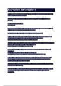 Journalism 190-chapter 4&period;