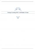 Portage Learning PSYC 140 Module 3 Exam