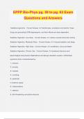 EPPP Bio-Phys pg&period; 59 to pg&period; 63 Exam Questions and Answers