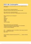 PSYC 300&lowbar; Contraception&period;