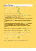 Math Review