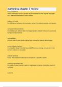 marketing chapter 7 review&period;