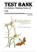 Test Bank for Evolution, Making Sense Of Life 2nd Edition by Carl Zimmer, Prof. Douglas Emlen.