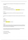HESI EXIT 2023&sol;2024 EXAM QUESTIONS AND ANSWERS A&plus; FOR SUCCESS