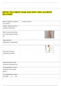  ORTHO TECH NBCOT EXAM 2024 WITH 100&percnt; ACCURATE SOLUTIONS