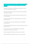 Missouri Life and Health Insurance Certification Exam Questions And Verified Answers Latest Updated 2024&sol;2025 &vert; ALREADY GRADED