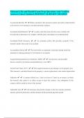 Missouri Life and Health Exam Prep Questions And Verified Answers Latest Updated 2024&sol;2025 &vert; ALREADY GRADED