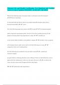 Missouri Life and Health Certification Test Questions and Verified Answers Latest Updated 2024&sol;2025 &vert; ALREADY GRADED