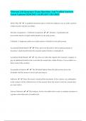 Missouri Life Insurance Exam Questions And Verified Answers Latest Updated 2024&sol;2025 &lpar;ALREADY GRADED