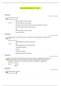 Deviant Behavior Test 1 &vert; 80 Questions with 100&percnt; Correct Answers