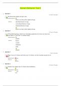 Deviant Behavior Test 2 &vert; 80 Questions with 100&percnt; Correct Answers
