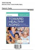 Test Bank for Ebersole & Hess' Toward Healthy Aging&comma; 10th Edition by Theris A&period; Touhy&comma; 9780323554220&comma; Covering Chapters 1-36 &vert; Includes Rationales