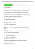 CLN 251&sol;252 QUESTIONS & ANSWERS 