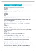 FRENCH WINE SCHOLAR QUESTIONS AND ANSWERS