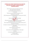FLORIDA CIVIC LITERACY EXAM 2023 ACTUAL EXAM 200 QUESTIONS AND CORRECT ANSWERS&lpar;VERIFIED ANSWERS&rpar;&vert;AGRADE