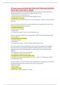 ATI peds proctored EXAM 2024-2025 QUESTIONS AND ANSWERS 100 &percnt; PASS  SOLUTION A&plus; GRADE