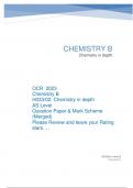 OCR 2023 Chemistry B H033&sol;02&colon; Chemistry in depth AS Level Question Paper & Mark Scheme &lpar;Merged&rpar;