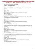 Test Bank for Financial Accounting Fundamentals 6th Edition By John J&period; Wild &lpar;All Chapters&comma; 100&percnt; Original Verified&comma; A&plus; Grade&rpar;