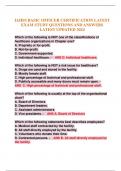 IAHSS BASIC OFFICER CERTIFICATION LATEST EXAM STUDY QUESTIONS AND ANSWERS LATEST UPDATED 2024 Which of the following is NOT one of the classifications of healthcare organizations in Chapter one&quest; A&period; Propriety or for-profit&period; B&period; Not-for-profit&period; C&period; Government