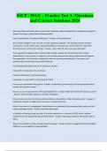 SSCP - WGU - Practice Test A &vert; Questions and Correct Solutions 2024