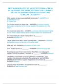 HESI RADIOGRAPHY EXAM NEWEST 2024 ACTUAL  EXAM COMPLETE 300 QUESTIONS AND CORRECT  DETAILED ANSWERS &lpar;VERIFIED ANSWERS&rpar;  ALREADY GRADED A&plus;