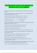 CIS 3250 Exam 1 &lpar;Ch&period;1-4&comma; 9 & Appendix A&rpar; &vert; Questions and Correct Solutions