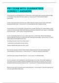 PN1 EXAM WITH GUARANTEED CORRECT ANSWERS