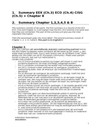 Samenvatting/Summary A Basic Guide To International Business Law