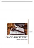 essay jeugdstrafrecht