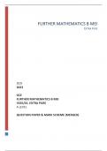 OCR 2023 GCE FURTHERMATHEMATICSBMEI Y435&sol;01&colon; EXTRA PURE A LEVEL QUESTIONPAPER&MARKSCHEME&lpar;MERGED