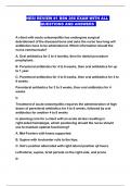 HESI REVIEW &num;1 BSN 266 EXAM WITH ALL QUESTIONS AND ANSWERS 