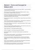 Module 1&lowbar; Terms and Concepts for Midterm ECS