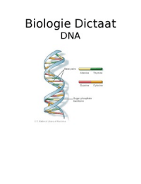 biologie DNA dictaat
